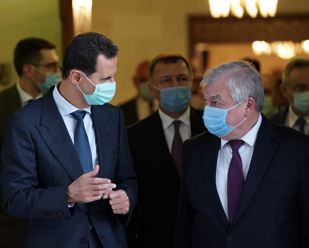 الرئيس الأسد يلتقي اليوم المبعوث الخاص للرئيس الروسي إلى سورية ألكسندر لافرنتييف والوفد المرافق له