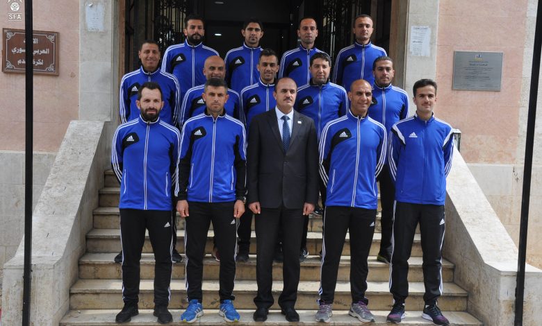 الاتحاد الدولي لكرة القدم يعتمد قائمة الحكام الدوليين السوريين
