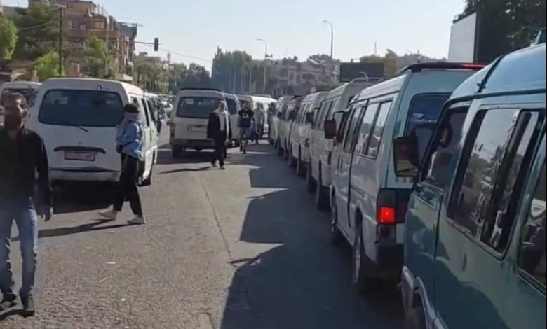 ازمة النقل في سورية