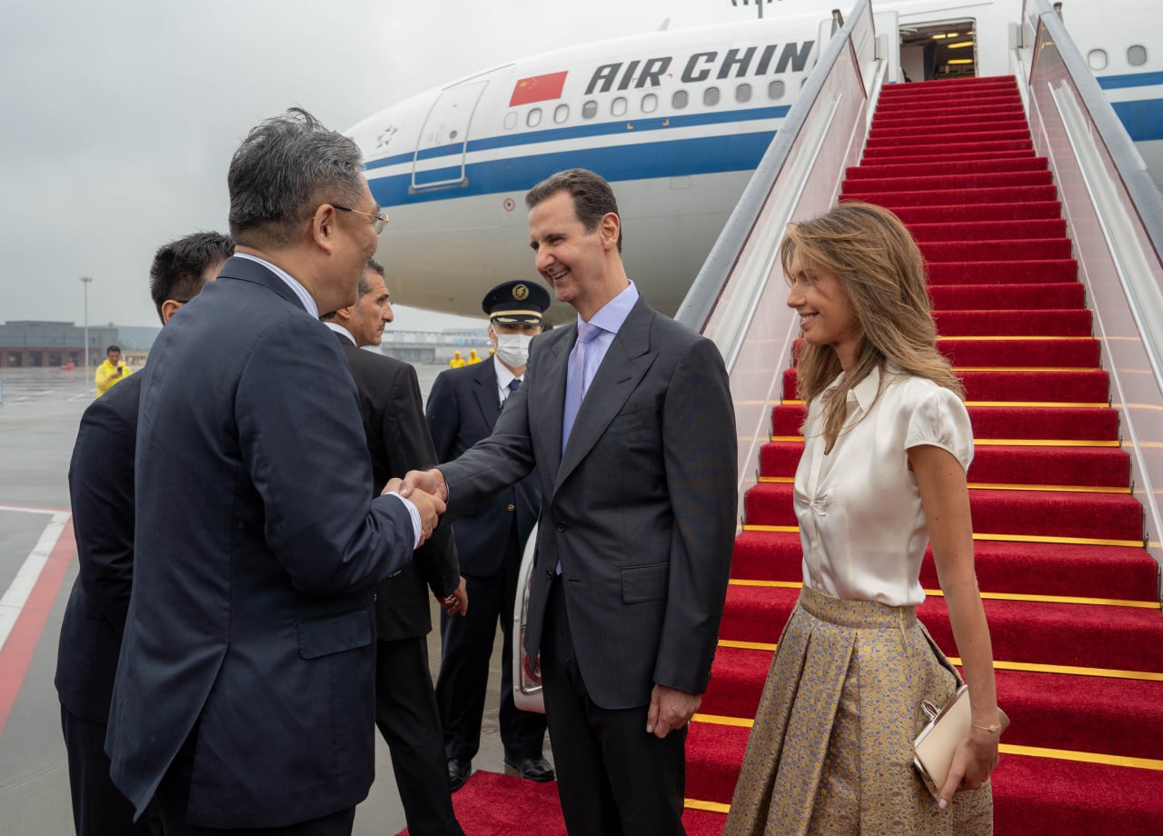 الرئيس الأسد في الصين