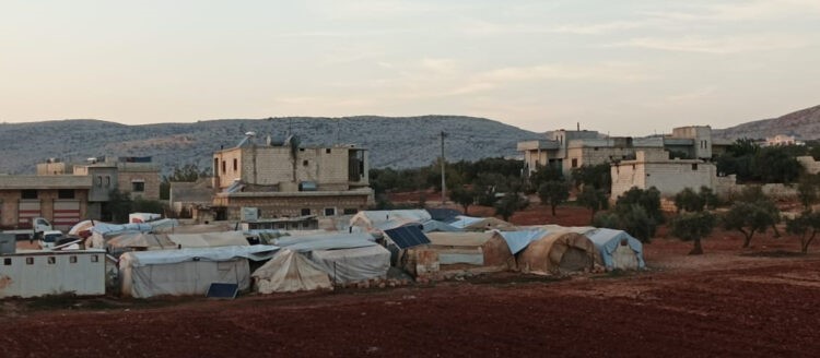 مخيم في إدلب
